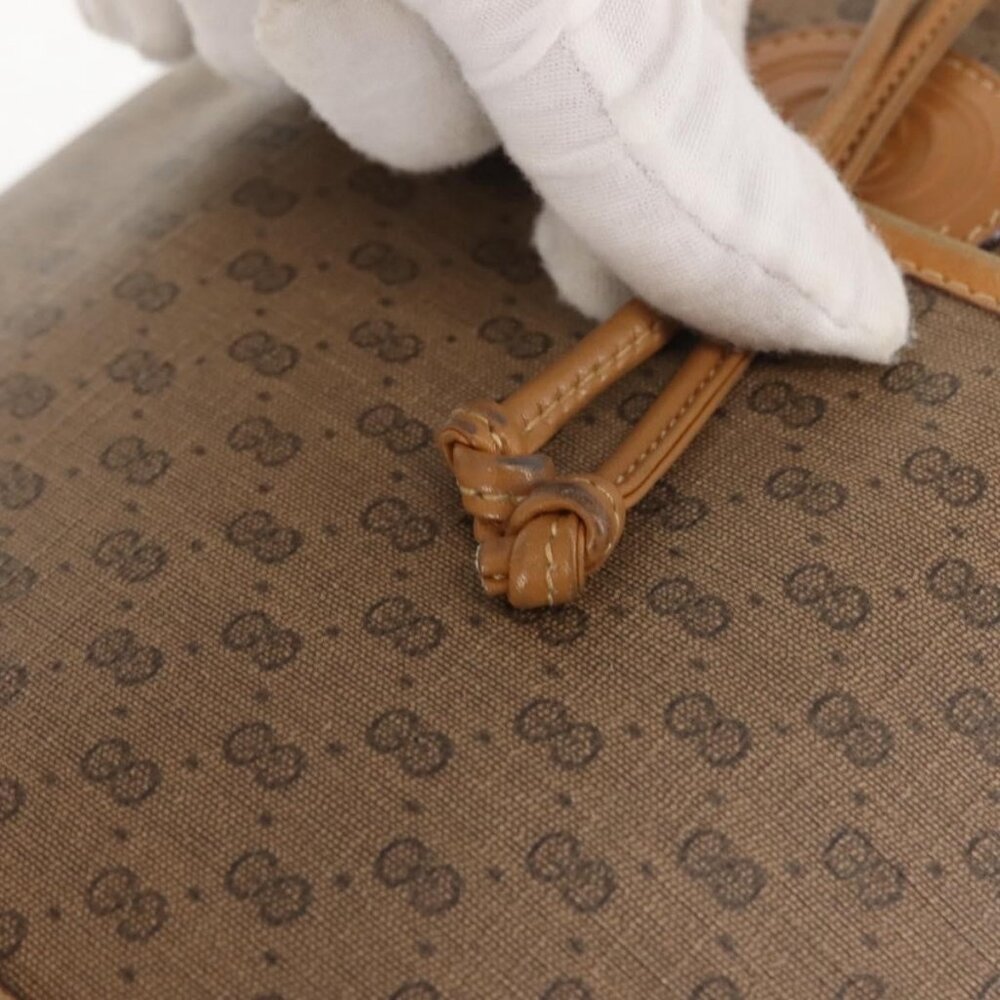 Authentic GUCCI Micro GG Supreme Shoulder Bag PVC Beige Gold 001 165 0937 - Picture 15 of 16